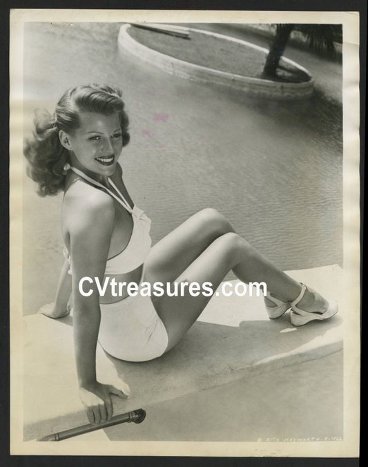 Rita Hayworth, Original Vintage Type I Studio Movie Photo
