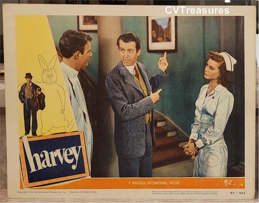 Harvey Original Classic Movie Poster Lobby Card James Stewart 5