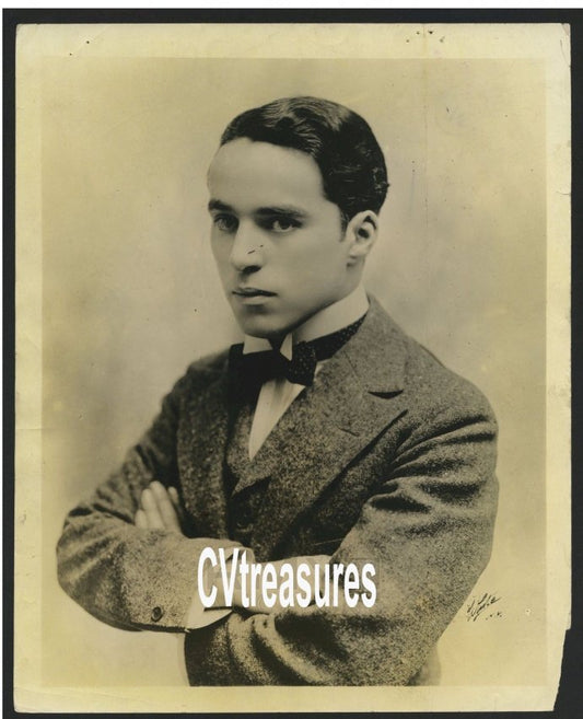 Charlie Chaplin Original Vintage Studio Type I Photo