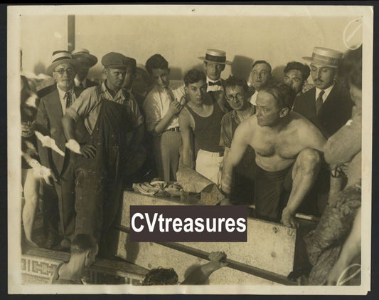 Harry Houdini  Original Antique Vintage 1926 Escape Type I Photo