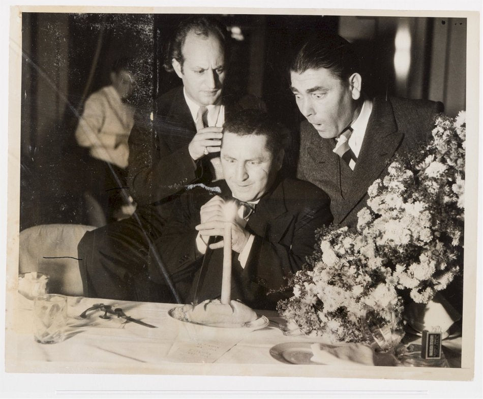 Three Stooges Original Vintage Still Photo Curly's Birthday