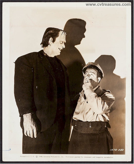 Abbott & Costello Meet Frankenstein 1948 Original Vintage Photo