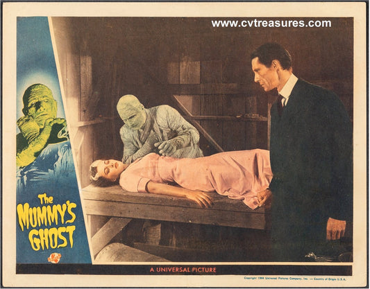 Mummy's Ghost Vintage Lobby Card Movie Poster Lon Chaney