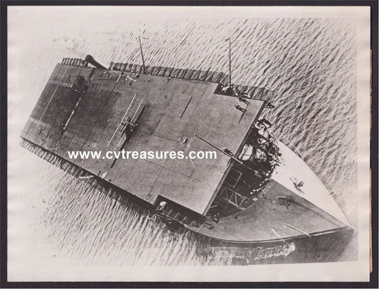 First Aircraft Carrier USS Langley Historical Original Photo