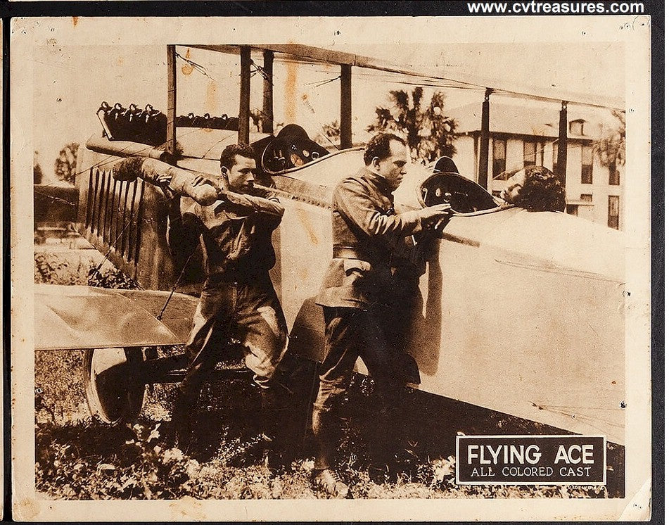 Flying Ace Original Vintage Lobby Card Silent Movie Poster 3