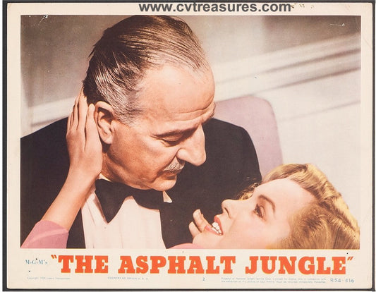 Asphalt Jungle Vintage Movie Lobby Card Marilyn Monroe 54b