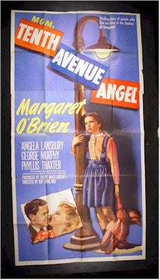 Tenth Avenue Angel, 1947, Margaret O'Brien, Three Sheet