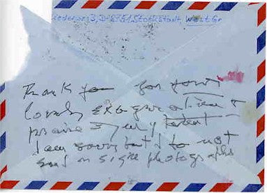 Katharine Hepburn Autograph Handwritten Note on Envelope 3