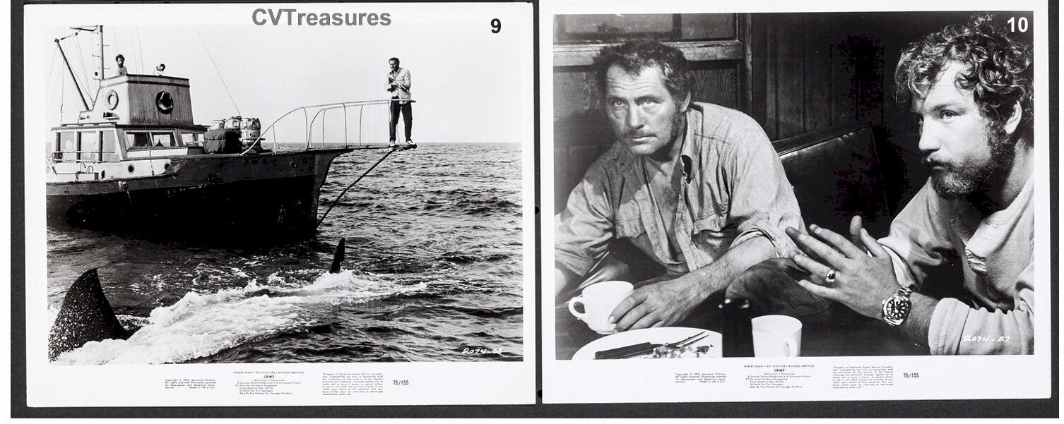 Jaws Theatrical promo historical movie photos