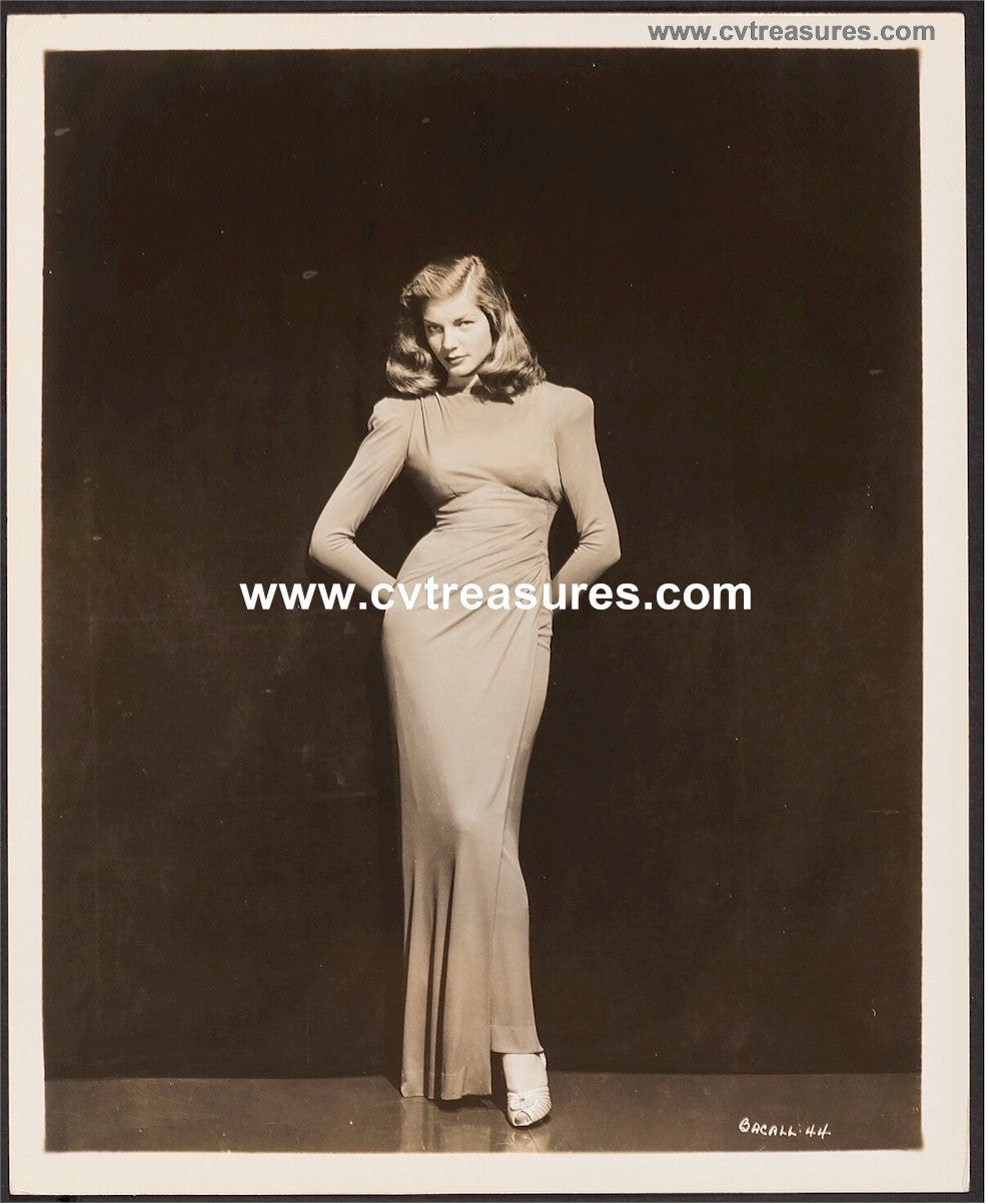 Lauren Bacall Original Vintage Publicity Movie Photo 1944