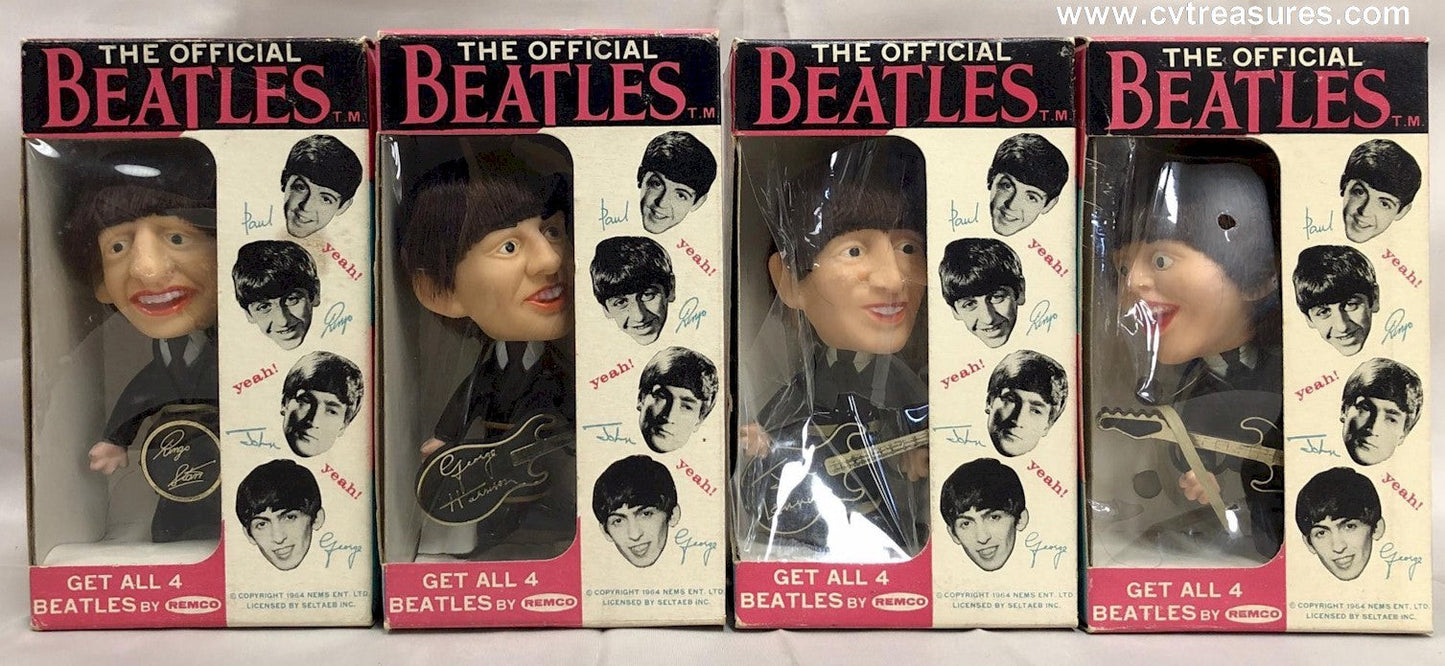 Beatles MEGA RARE Beatles Vintage Remco Set of Dolls 1964