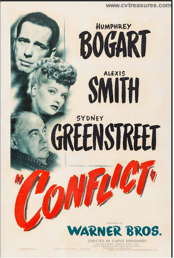 Conflict Original Vintage One Sheet movie poster