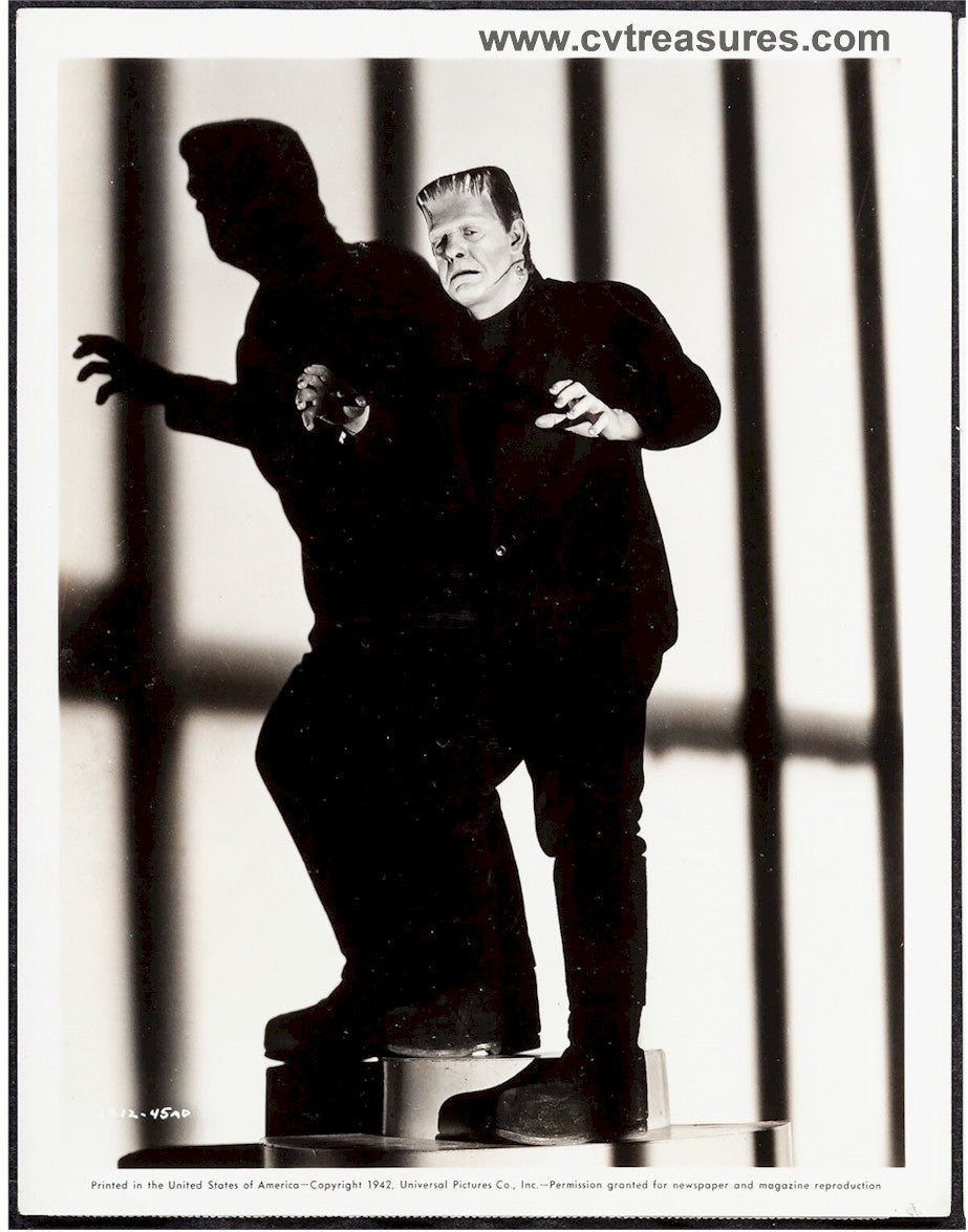 Ghost of Frankenstein Original Vintage TYPE I Photo Lon Chaney 4