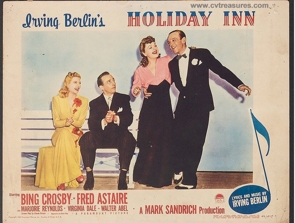 Holiday Inn Original Vintage Lobby Card Movie Poster Crosby 2