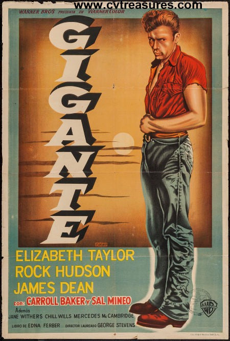 Giant Original Vintage Movie Poster One Sheet - Argentine