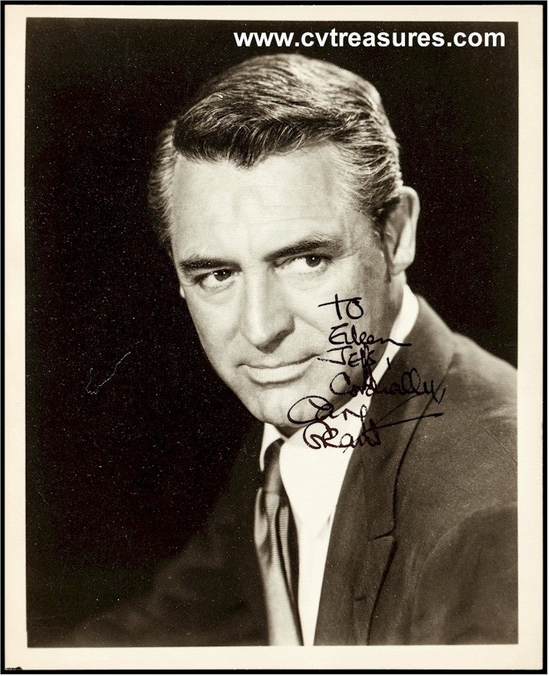 Cary Grant Vintage Autographed SIgned 8x10 photo