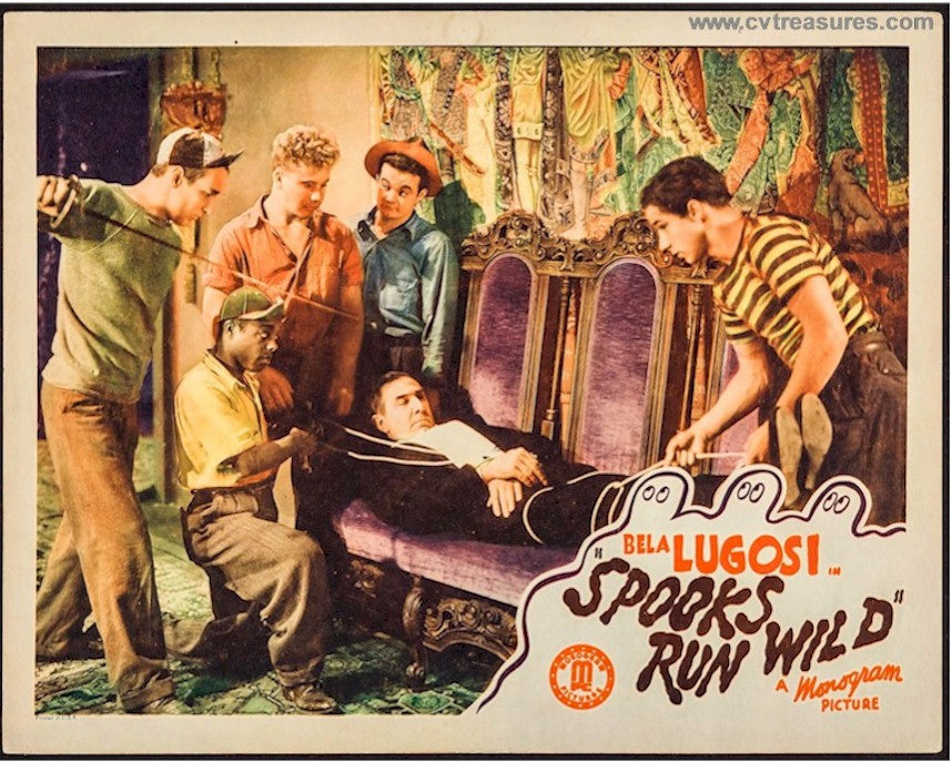 Spooks Run Wild Original Vintage Horror lobby card Bela Lugosi