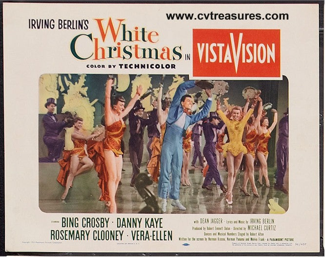 White Christmas 1954 Vintage Lobby Card #3