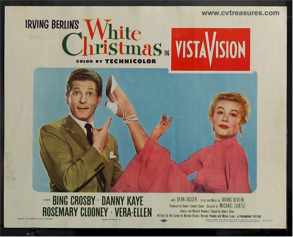 White Christmas 1954 Vintage Lobby Card #4