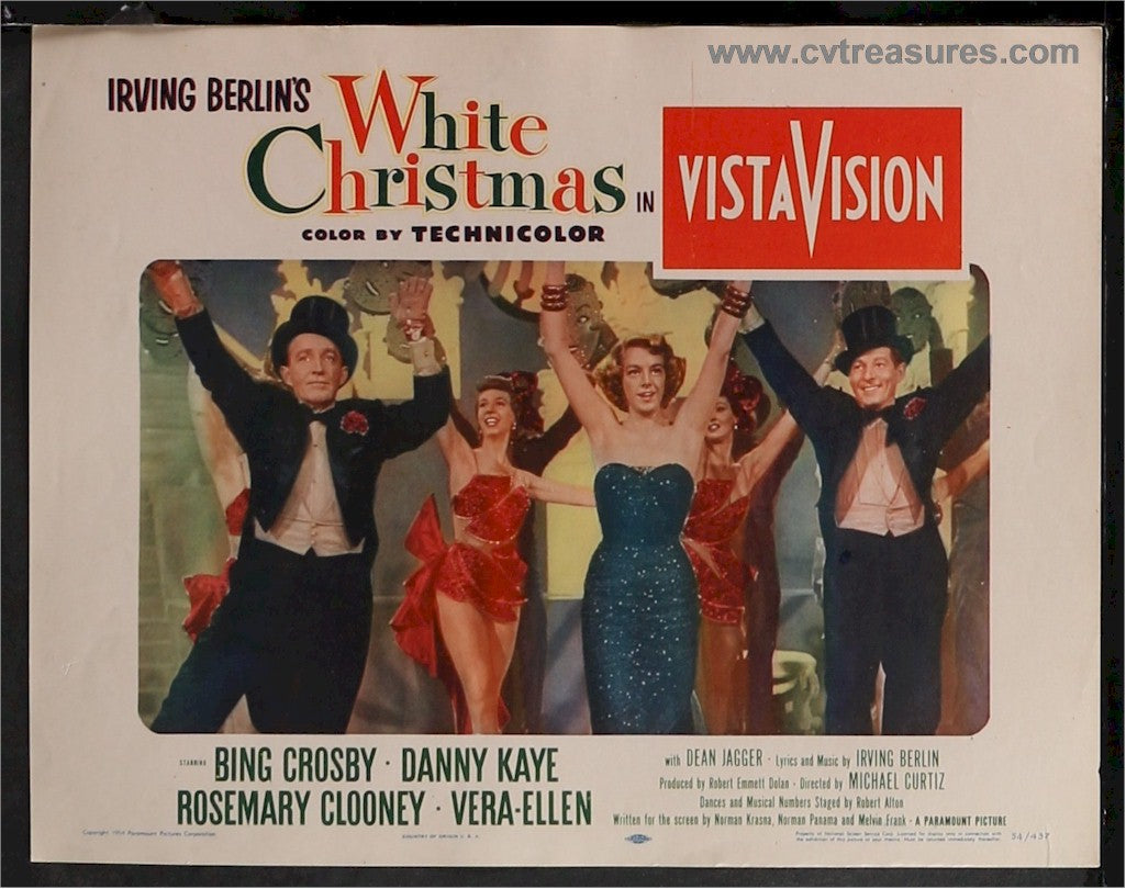 White Christmas, 1954 Bing Crosby Danny Kaye Original Lobby Card